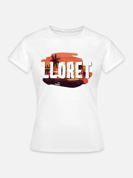 Lloret De Mar - Frauen T-Shirt - Weiß