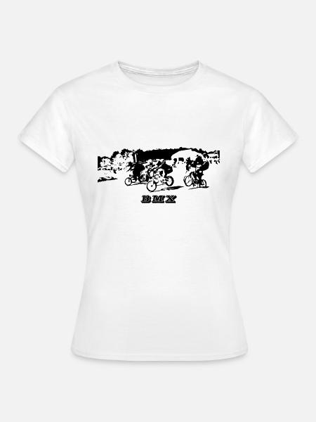 BMX - Frauen T-Shirt - Weiß