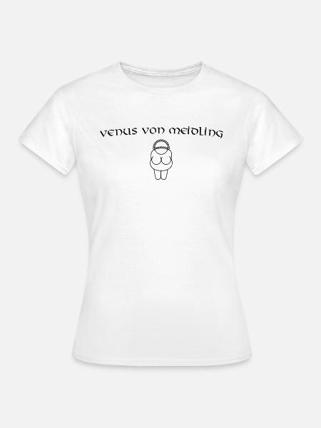 Venus von Meidling - Frauen T-Shirt - Weiß