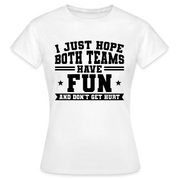 Sportspiel Sportmannschaft Geschenk - Frauen T-Shirt - Weiß - Vorne - AI Model Female 172 dark (172cm)