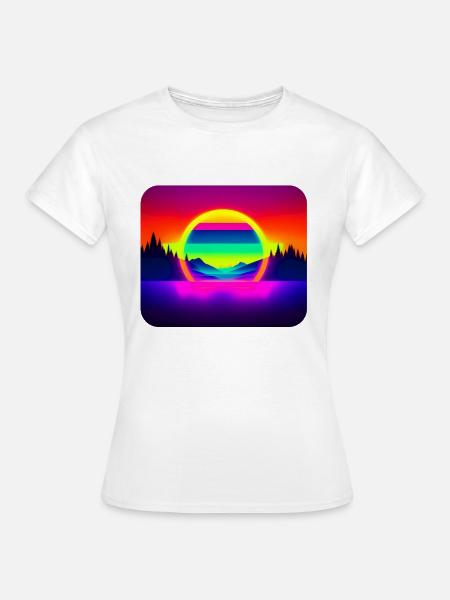 Retro 16 - Frauen T-Shirt - Weiß