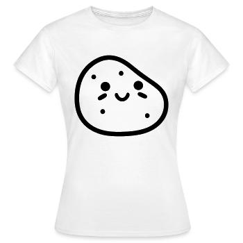 Kartoffel - Frauen T-Shirt - Weiß - Vorne - AI Model Female 172 dark (172cm)