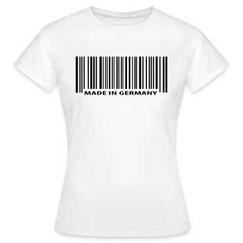 Made in Germany - Frauen T-Shirt - Weiß - Vorne - AI Model Female 172 dark (172cm)