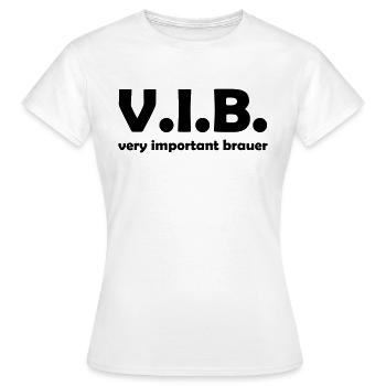 brauer - Frauen T-Shirt - Weiß - Vorne - AI Model Female 172 dark (172cm)
