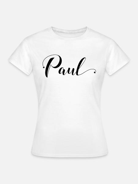 paul - Frauen T-Shirt - Weiß