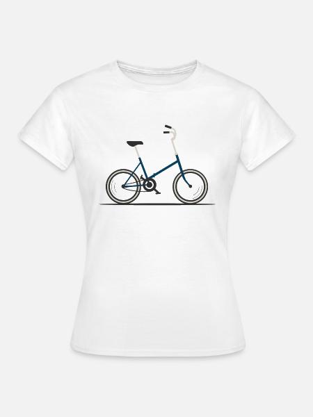 Klapprad - Frauen T-Shirt - Weiß