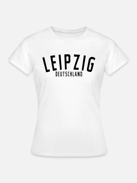 Leipzig Deutschland - Frauen T-Shirt - Weiß