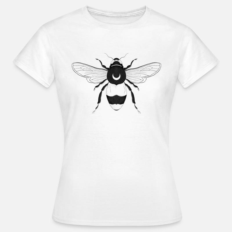 Moon bee - Women's T-Shirt - white