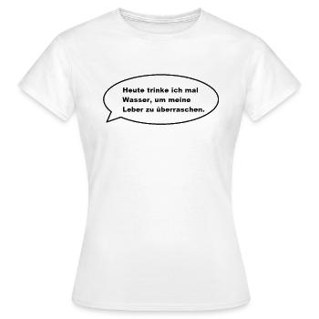 lustige sprueche removebg preview v4 nice witzig - Frauen T-Shirt - Weiß - Vorne - AI Model Female 172 dark (172cm)