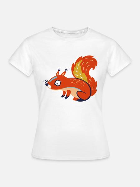 Wildtiere - Frauen T-Shirt - Weiß