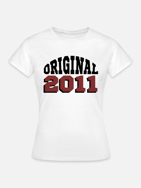Ursprünglich: 2011 - Frauen T-Shirt - Weiß