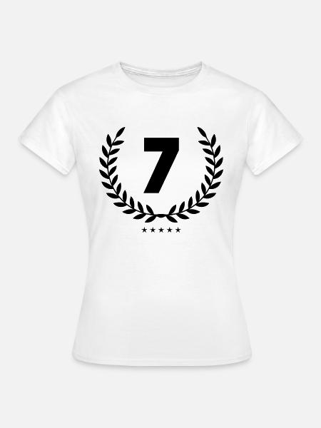kranz 7 - Frauen T-Shirt - Weiß