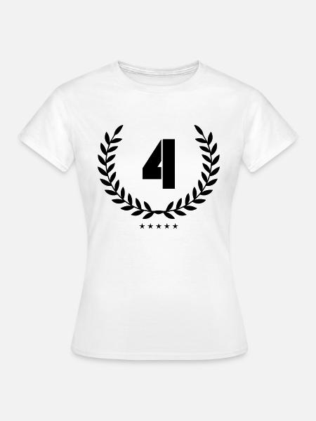 kranz 4 - Frauen T-Shirt - Weiß