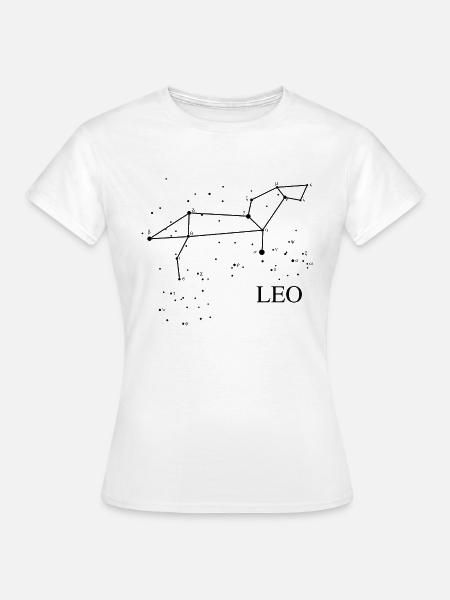 Constellation Leo - Frauen T-Shirt - Weiß