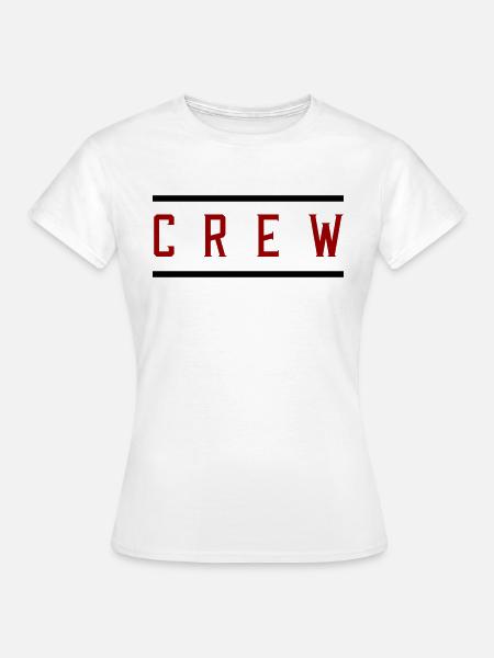 crew - Frauen T-Shirt - Weiß