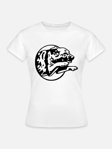 springen ein ba - Frauen T-Shirt - Weiß