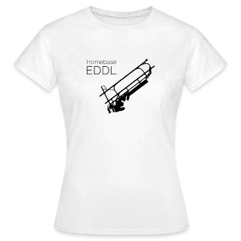 Aéroport de Düsseldorf - T-shirt Femme - blanc - Devant - AI Model Female 172 dark (172cm)