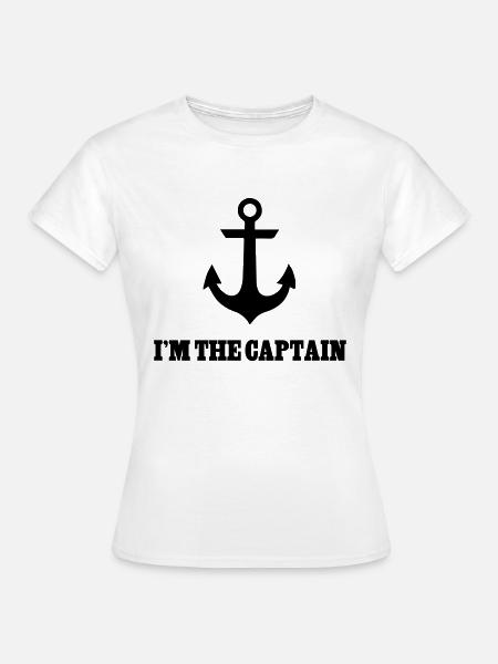 Captain - Frauen T-Shirt - Weiß