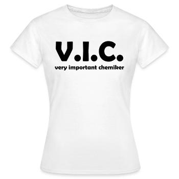 chemiker - Frauen T-Shirt - Weiß - Vorne - AI Model Female 172 dark (172cm)