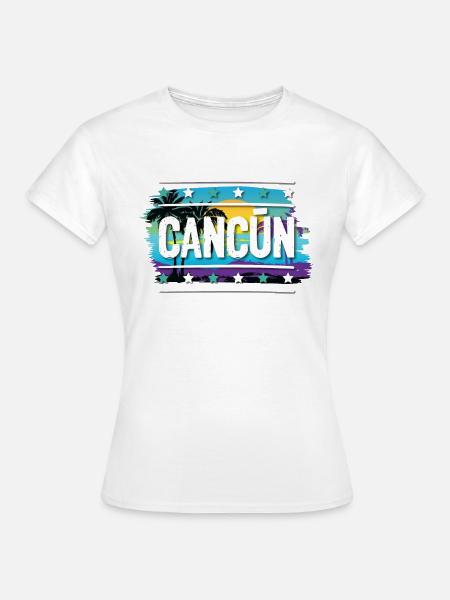 Cancun - Frauen T-Shirt - Weiß