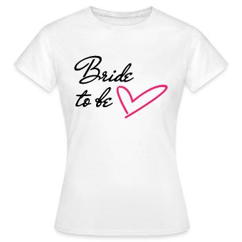 Futur | Cœur - T-shirt Femme - blanc - Devant - AI Model Female 172 dark (172cm)