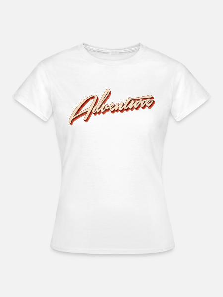 Adventure - Frauen T-Shirt - Weiß