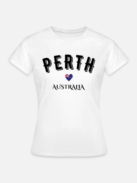 Perth Australien - Frauen T-Shirt - Weiß