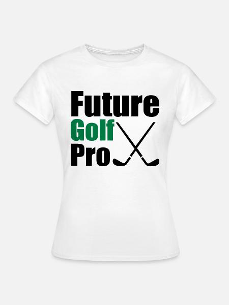 Golf - Frauen T-Shirt - Weiß