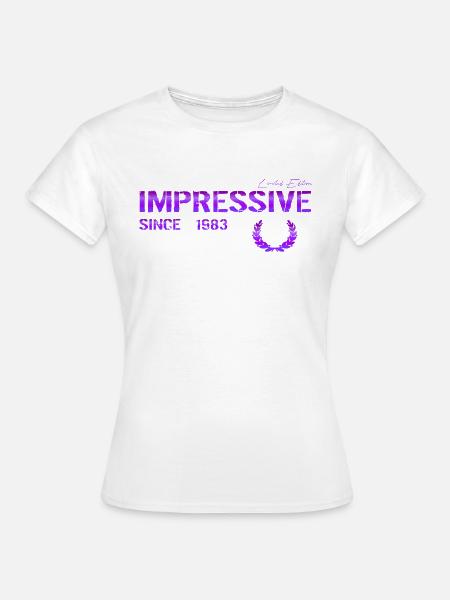 Impressive since 1983 - Frauen T-Shirt - Weiß