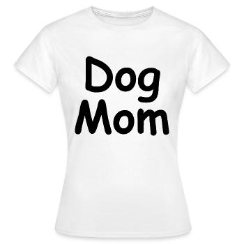 Dog Hund - Frauen T-Shirt - Weiß - Vorne - AI Model Female 172 dark (172cm)