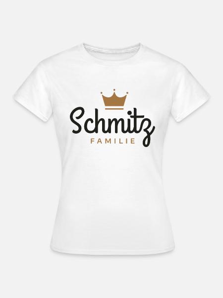 Schmitz-Familie - Frauen T-Shirt - Weiß