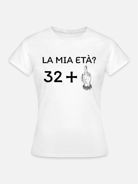 Mein Alter 33 - Frauen T-Shirt - Weiß