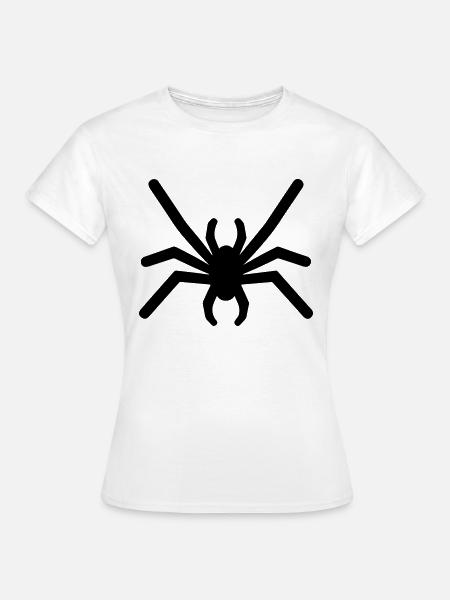 Spinne - Frauen T-Shirt - Weiß