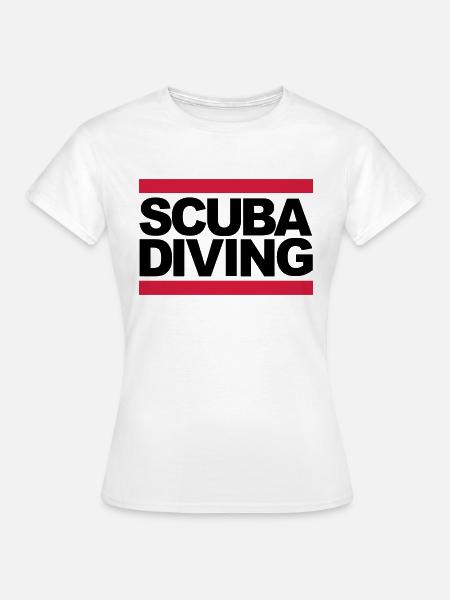 Scuba Diving - Frauen T-Shirt - Weiß