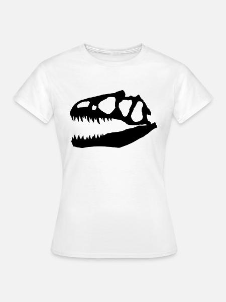 Allosaurus - Frauen T-Shirt - Weiß