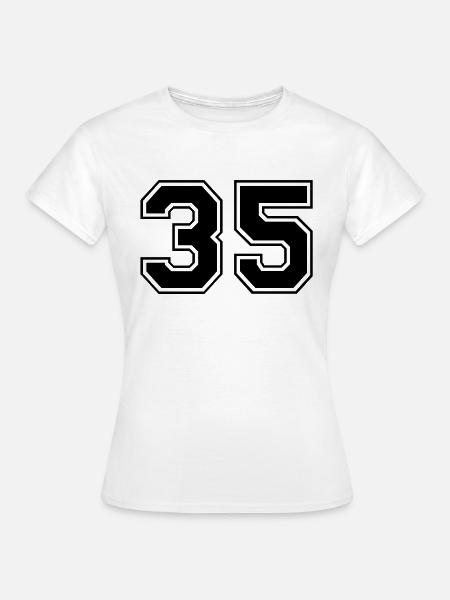 35 - Frauen T-Shirt - Weiß