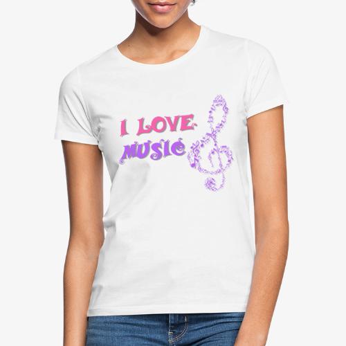 Love Music - Camiseta mujer