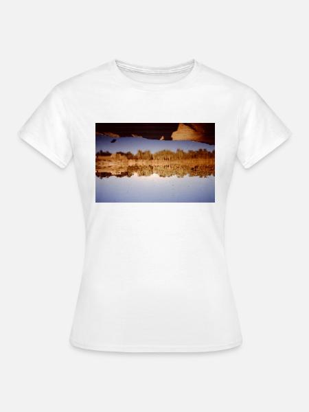 Lake Forest View - Frauen T-Shirt - Weiß