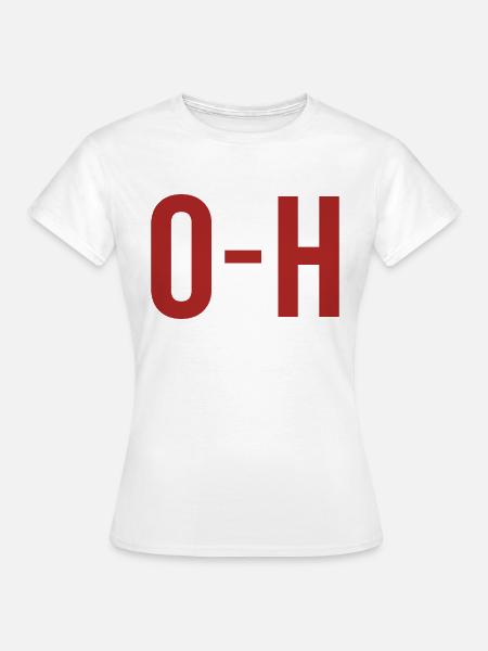 O-H - Frauen T-Shirt - Weiß