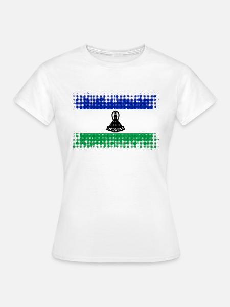 Lesotho - Frauen T-Shirt - Weiß