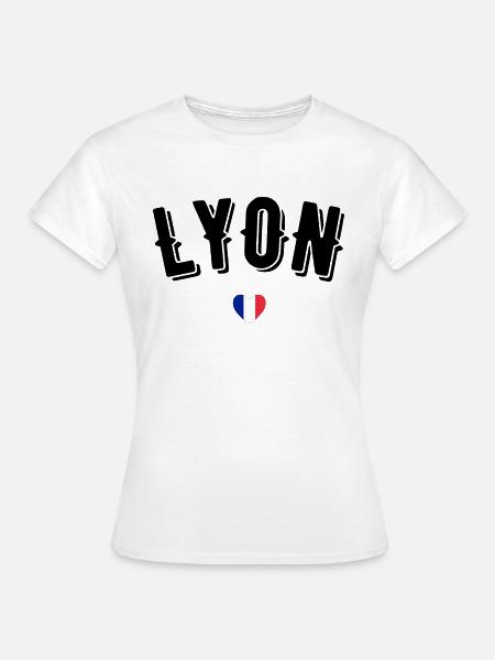 Lyon - Frauen T-Shirt - Weiß