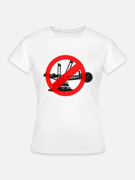 Braunkohle Klima - Frauen T-Shirt - Weiß