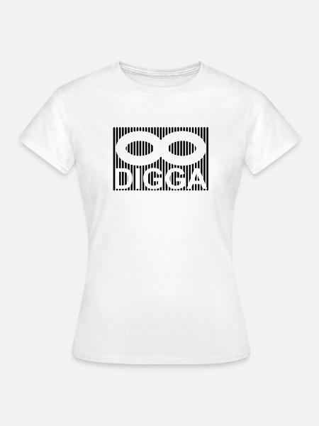 DIGGA - Frauen T-Shirt - Weiß