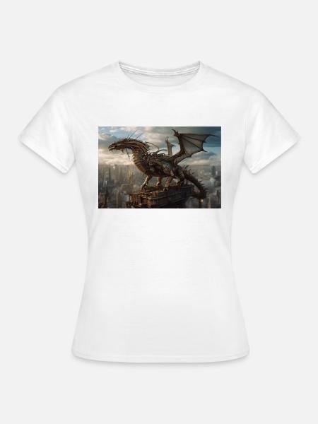 Dragon 1 - Frauen T-Shirt - Weiß