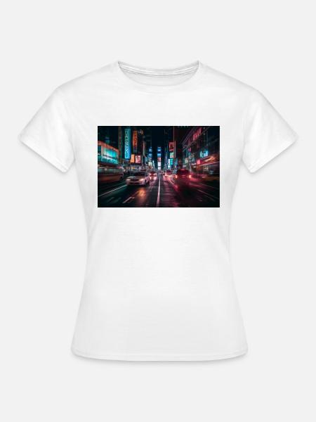 Stadt - Frauen T-Shirt - Weiß