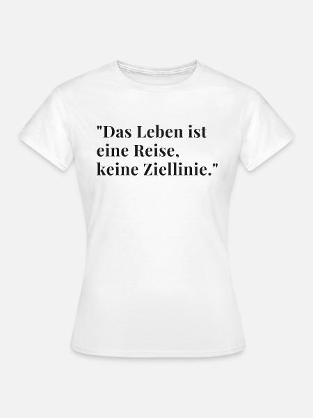 Motivation und Inspiration - Frauen T-Shirt - Weiß