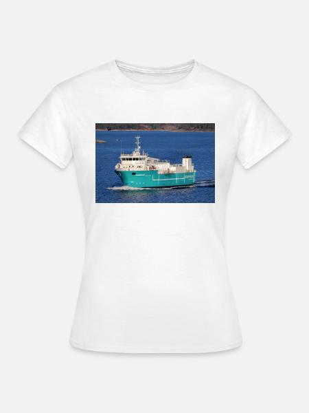 Aqua-Fjord - Frauen T-Shirt - Weiß
