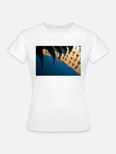 Gondeln in Venedig - Frauen T-Shirt - Weiß