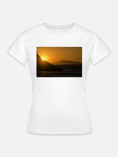 Sunset - Frauen T-Shirt - Weiß