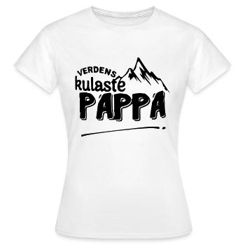 le papa le plus cool du monde - T-shirt Femme - blanc - Devant - AI Model Female 172 dark (172cm)